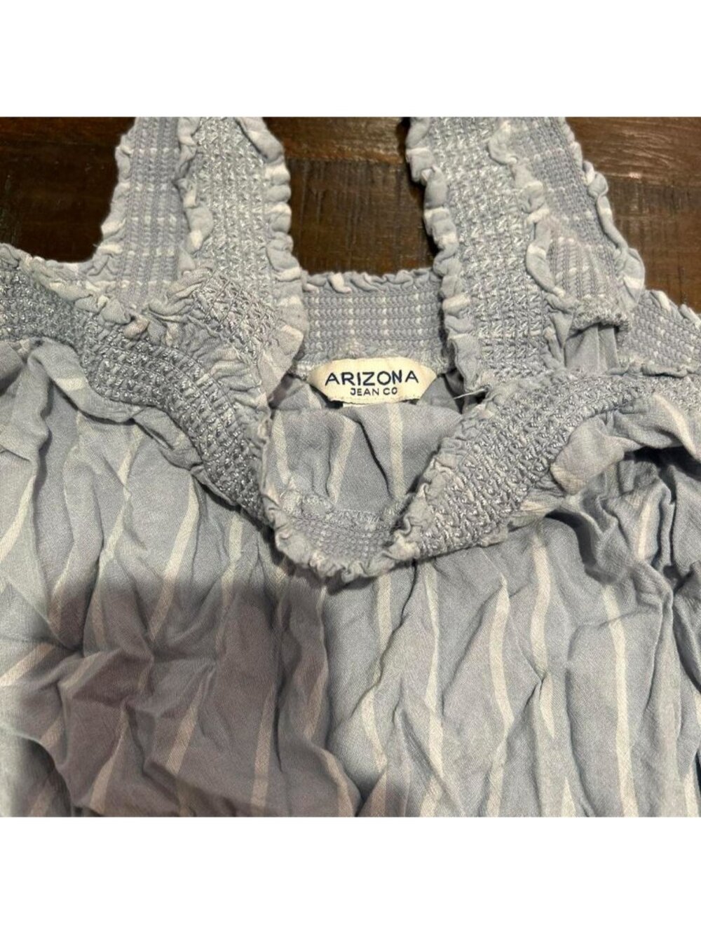 blue and white striped babydoll top #babydoll #summerdress